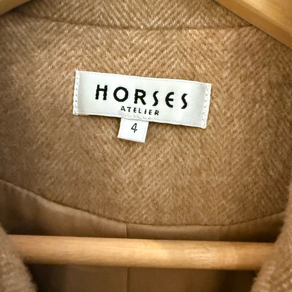 Horses Atelier Blazer - Camel Houndstooth - Picture 5 of 10